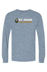 St. Mark Catholic Volleyball Triblend L/S Tee