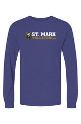 St. Mark Catholic Volleyball Triblend L/S Tee