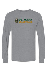 St. Mark Catholic Volleyball Triblend L/S Tee