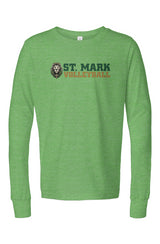 St. Mark Catholic Volleyball Triblend L/S Tee