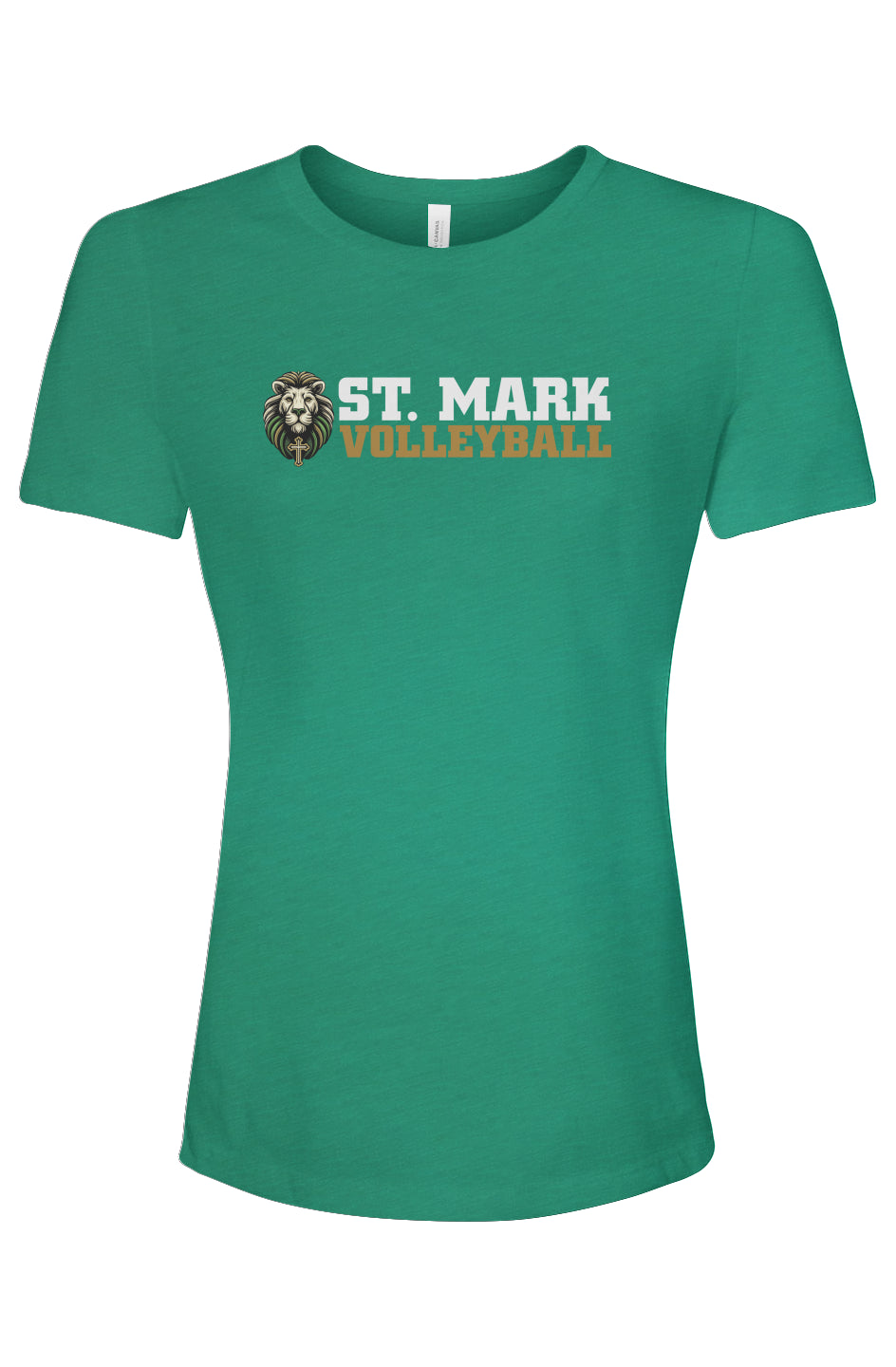 St. Mark Catholic Volleyball Relaxed Fit Triblend Tee 