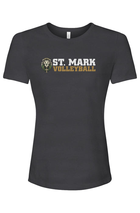 St. Mark Catholic Volleyball Relaxed Fit Triblend Tee 