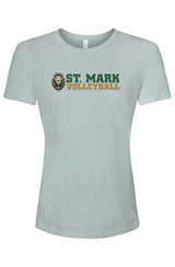 St. Mark Catholic Volleyball Ladies' Relaxed Fit Triblend Tee