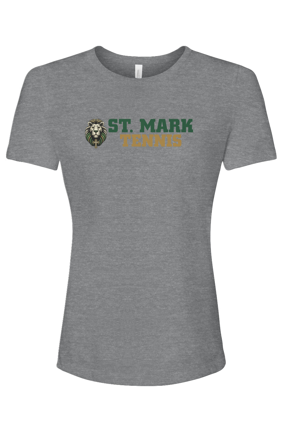 St. Mark Catholic Tennis Ladies' Relaxed Fit Triblend Tee 