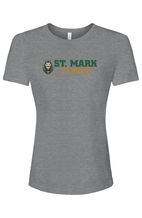 St. Mark Catholic Tennis Ladies' Relaxed Fit Triblend Tee 