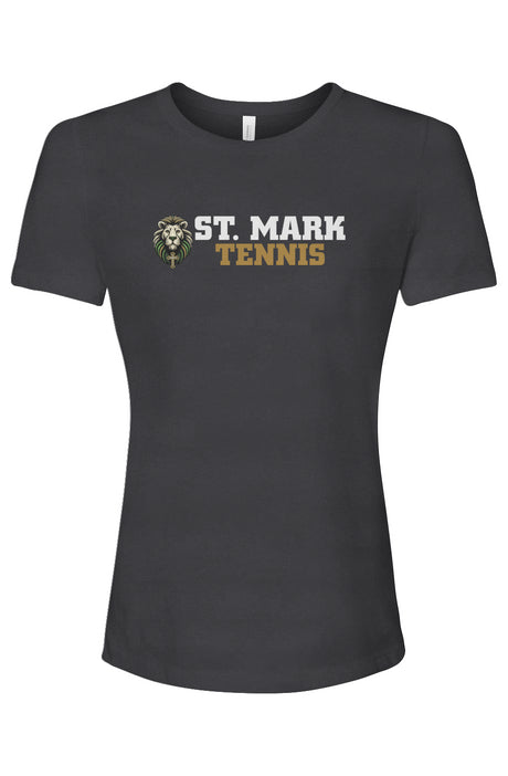 St. Mark Catholic Tennis Ladies' Relaxed Fit Triblend Tee