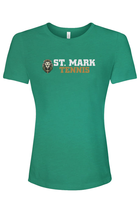 St. Mark Catholic Tennis Ladies' Relaxed Fit Triblend Tee
