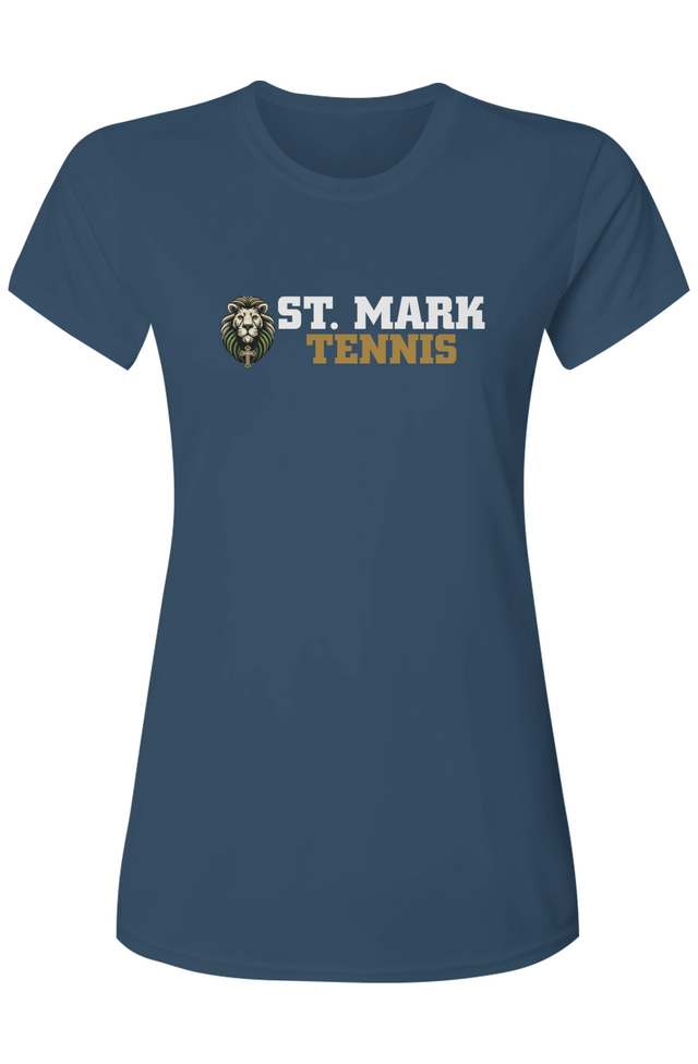 St. Mark Catholic Tennis Performance Tee w/ UPF 50+