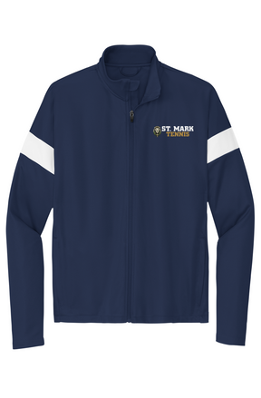 St. Mark Catholic Soccer Men's Full-Zip Travel Jacket