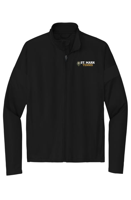 St. Mark Catholic Tennis Men's Full-Zip Travel Jacket - Embroidered
