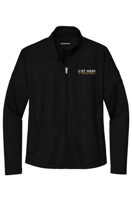 St. Mark Catholic Volleyball Ladies' Full-Zip Travel Jacket - Embroidered