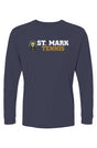 St. Mark Catholic Tennis L/S Performance Tee w/ SPF 50+