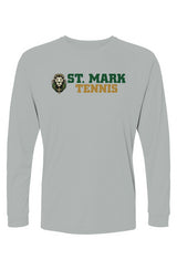 St. Mark Catholic Tennis L/S Performance Tee w/ SPF 50+