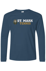 St. Mark Catholic Tennis L/S Performance Tee w/ SPF 50+