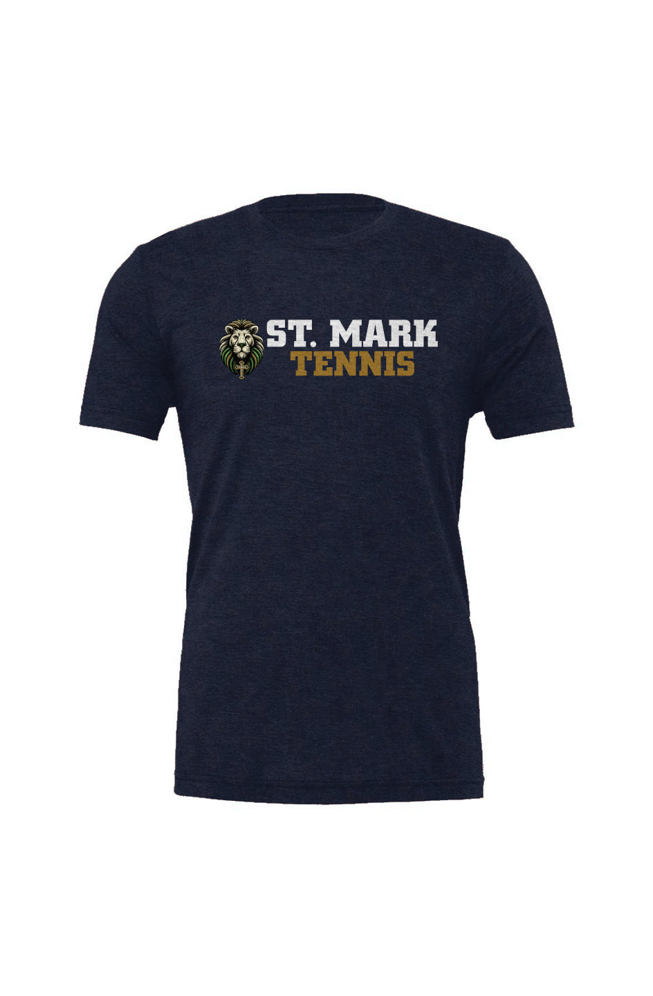 St. Mark Catholic Tennis Triblend Tee