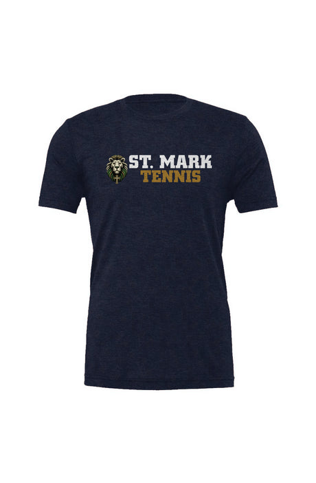 St. Mark Catholic Tennis Triblend Tee