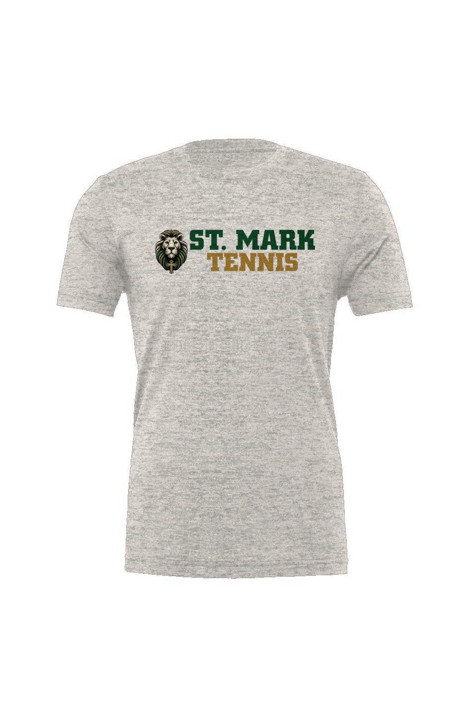 St. Mark Catholic Tennis Triblend Tee