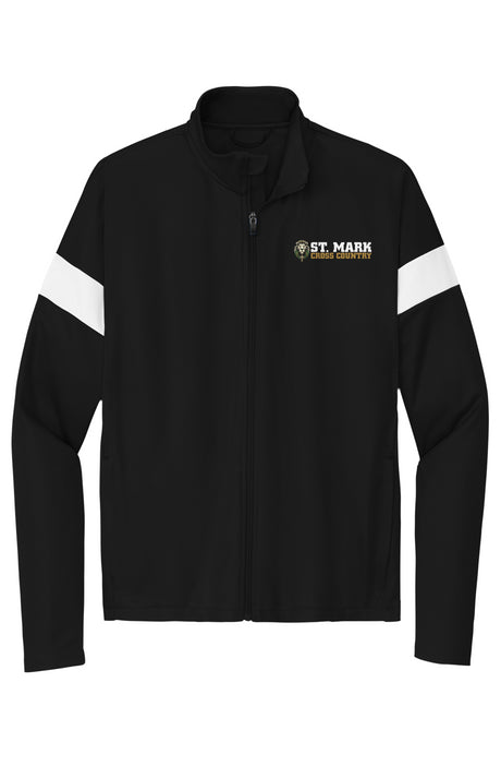 St. Mark Catholic Cross Country Men's Full-Zip Travel Jacket - Embroidered