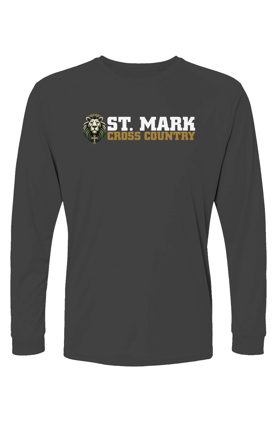 St. Mark Catholic Cross Country L/S Performance Tee w/ SPF 50+