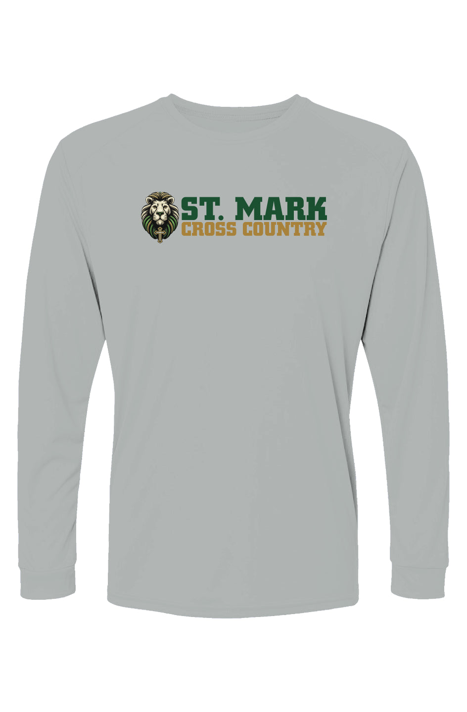 St. Mark Catholic Cross Country L/S Performance Tee w/ SPF 50+