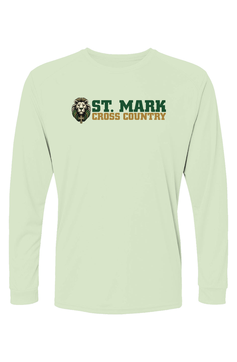 St. Mark Catholic Cross Country L/S Performance Tee w/ SPF 50+