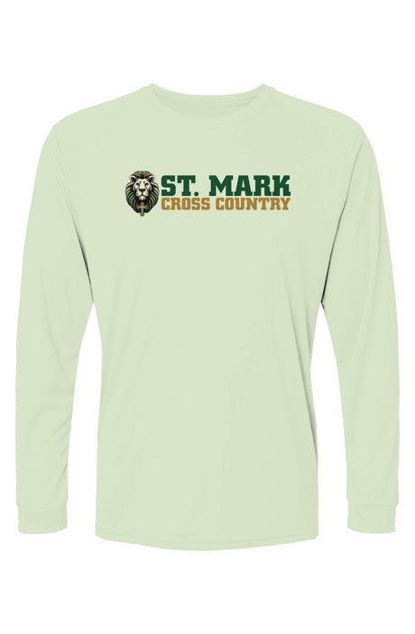 St. Mark Catholic Cross Country L/S Performance Tee w/ SPF 50+