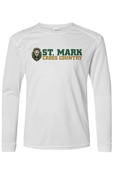 St. Mark Catholic Cross Country L/S Performance Tee w/ SPF 50+