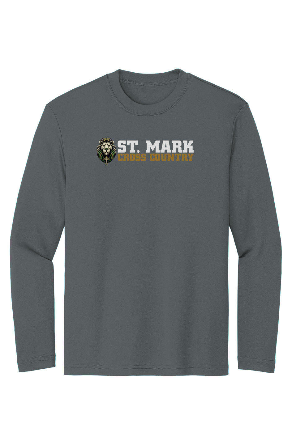 St. Mark Catholic Cross Country L/S Performance Tee w/ SPF 50+