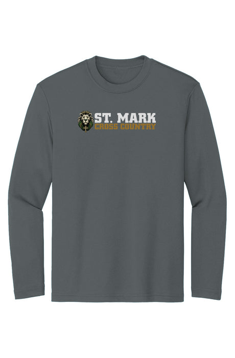 St. Mark Catholic Cross Country L/S Performance Tee w/ SPF 50+