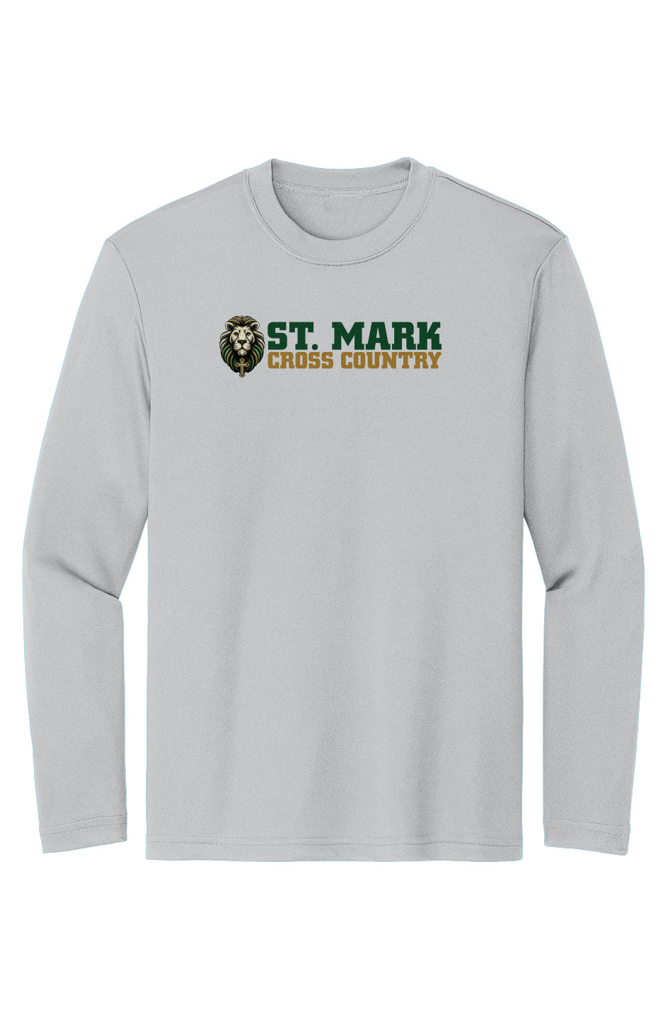 St. Mark Catholic Cross Country L/S Performance Tee w/ SPF 50+