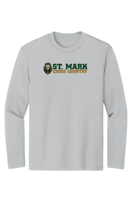 St. Mark Catholic Cross Country L/S Performance Tee w/ SPF 50+