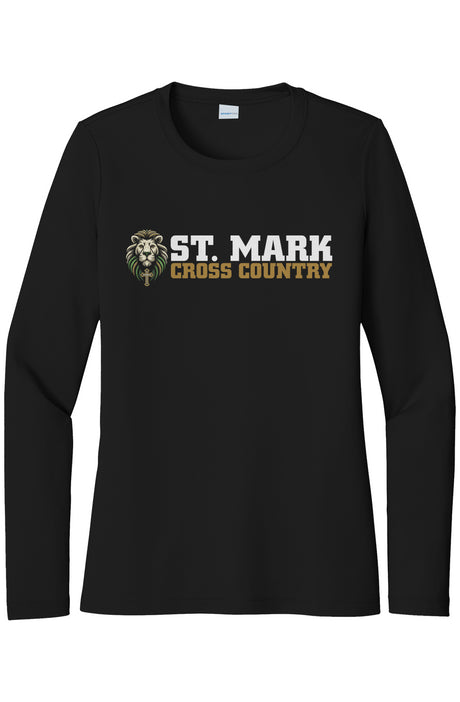St. Mark Catholic Cross Country L/S Performance Tee w/ SPF 50+