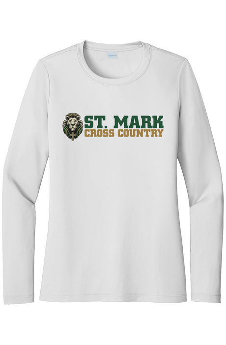 St. Mark Catholic Cross Country L/S Performance Tee w/ SPF 50+
