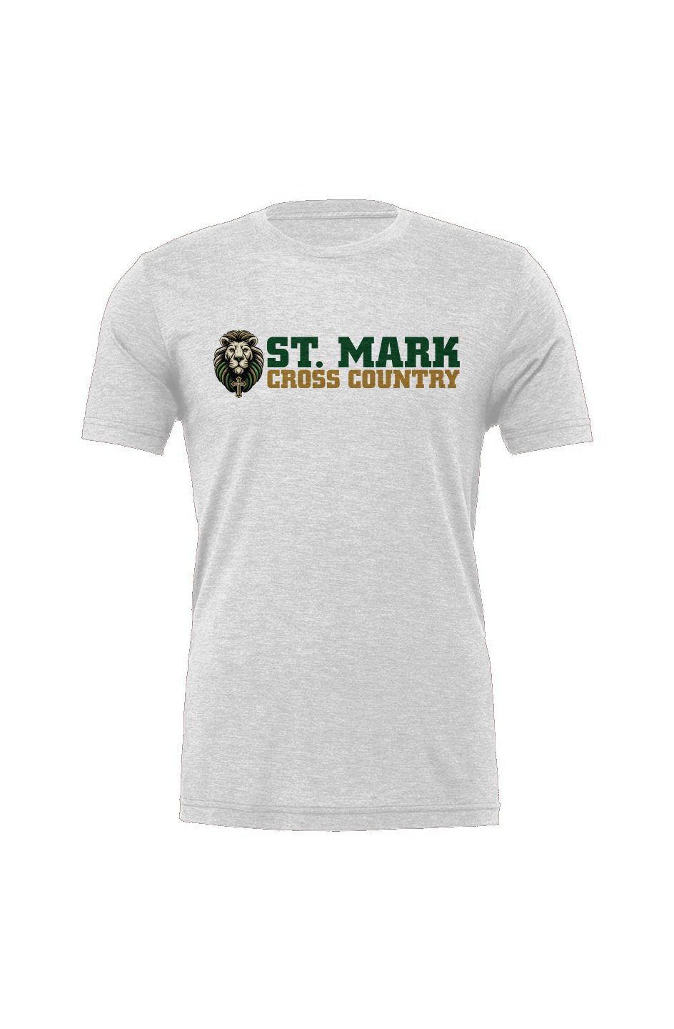 St. Mark Catholic Cross Country Triblend Tee