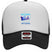 Battleship Half Marathon White Foam Trucker Hat