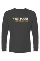 St. Mark Athletics L/S Performance Tee w/ SPF 50+