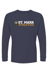 St. Mark Athletics L/S Performance Tee w/ SPF 50+