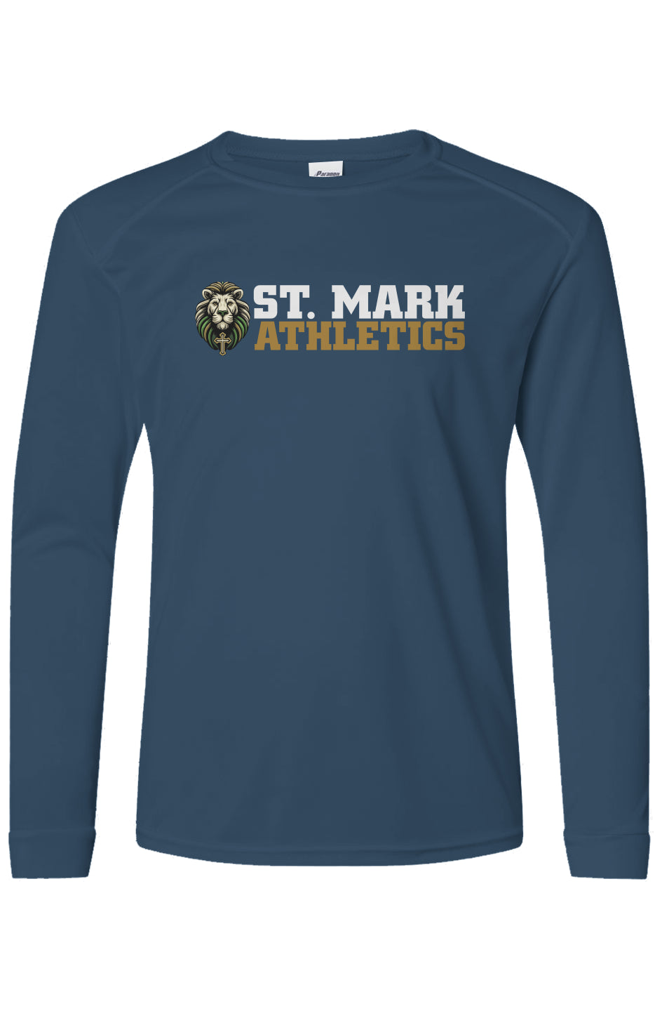 St. Mark Athletics L/S Performance Tee w/ SPF 50+