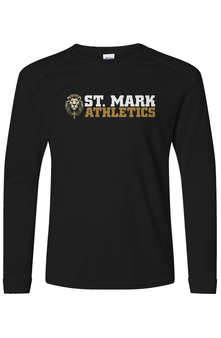 St. Mark Athletics L/S Performance Tee w/ SPF 50+