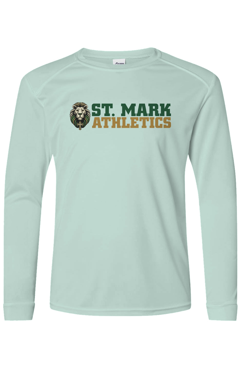 St. Mark Athletics L/S Performance Tee w/ SPF 50+