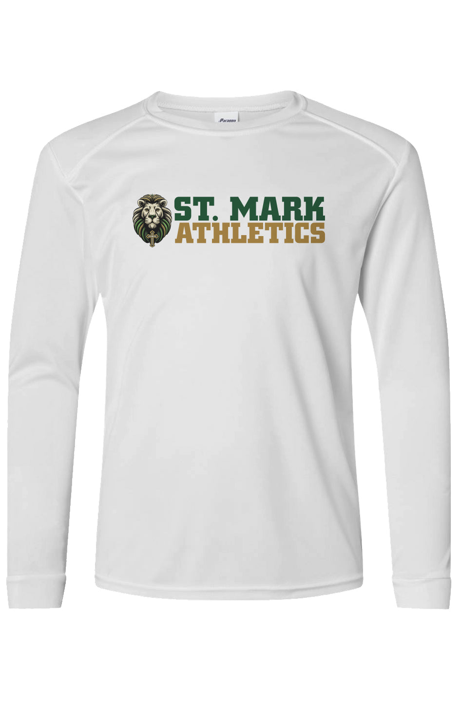 St. Mark Athletics L/S Performance Tee w/ SPF 50+