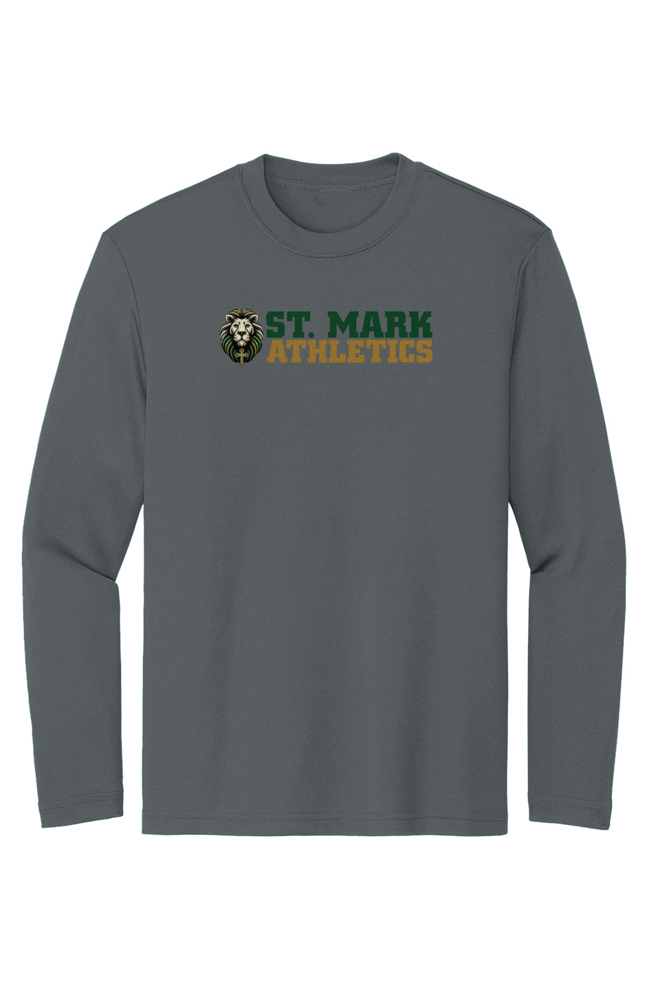 St. Mark Athletics L/S Performance Tee w/ SPF 50+