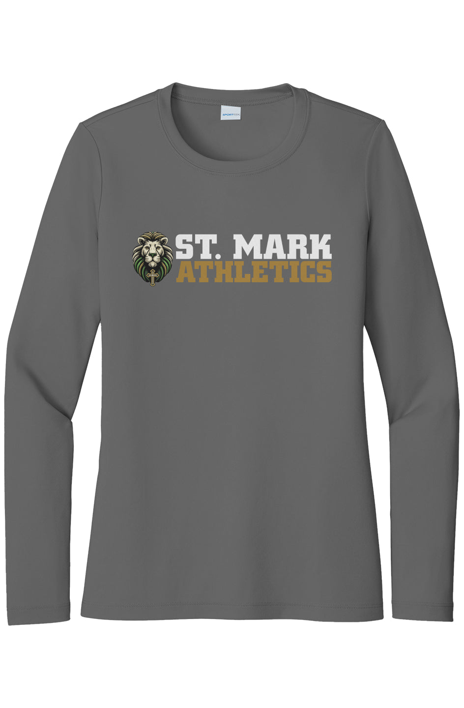 St. Mark Athletics L/S Performance Tee w/ SPF 50+