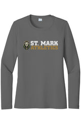 St. Mark Athletics L/S Performance Tee w/ SPF 50+