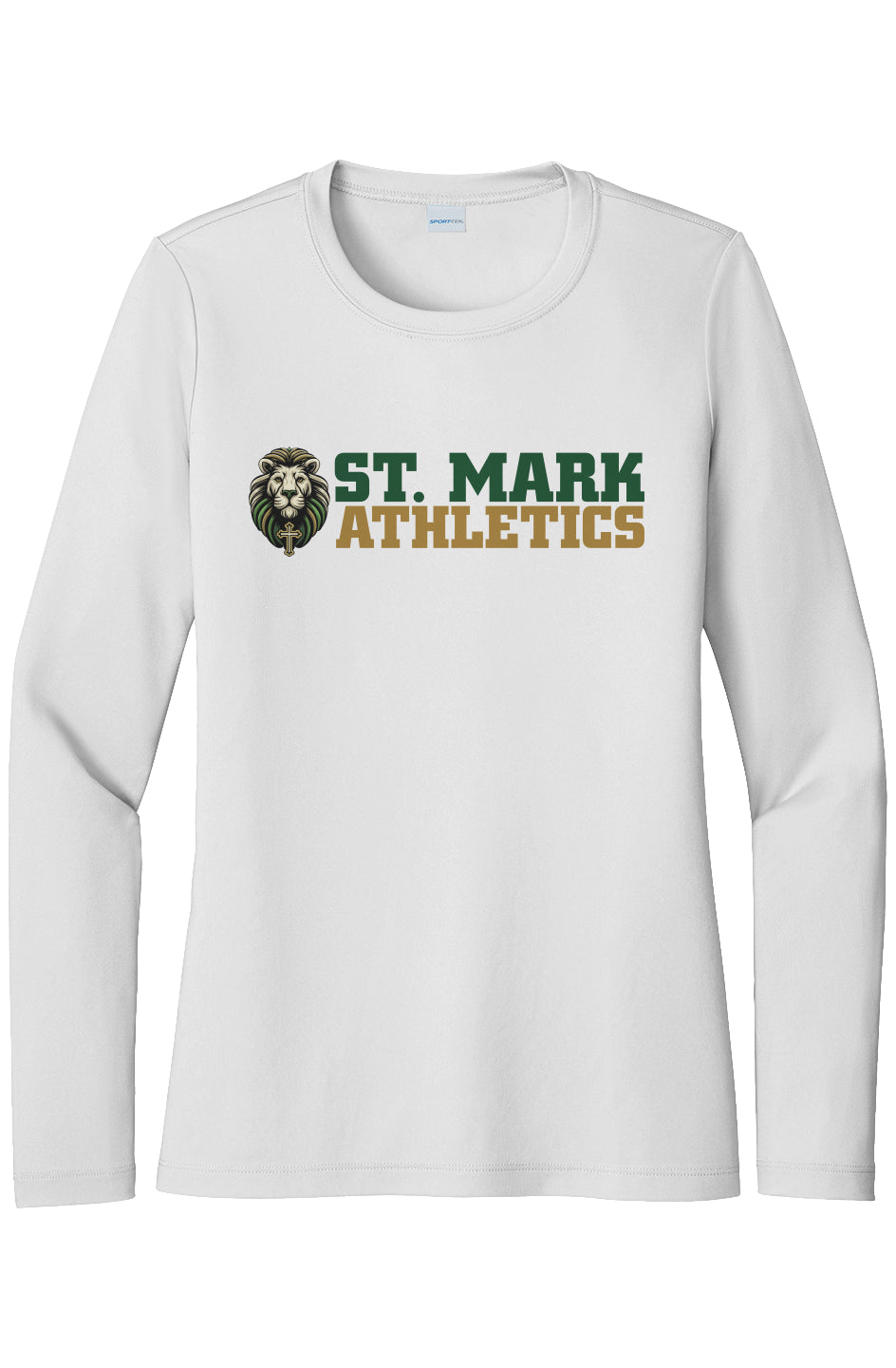 St. Mark Athletics L/S Performance Tee w/ SPF 50+