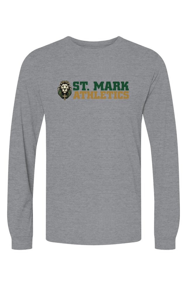 St. Mark Athletics Triblend L/S Tee