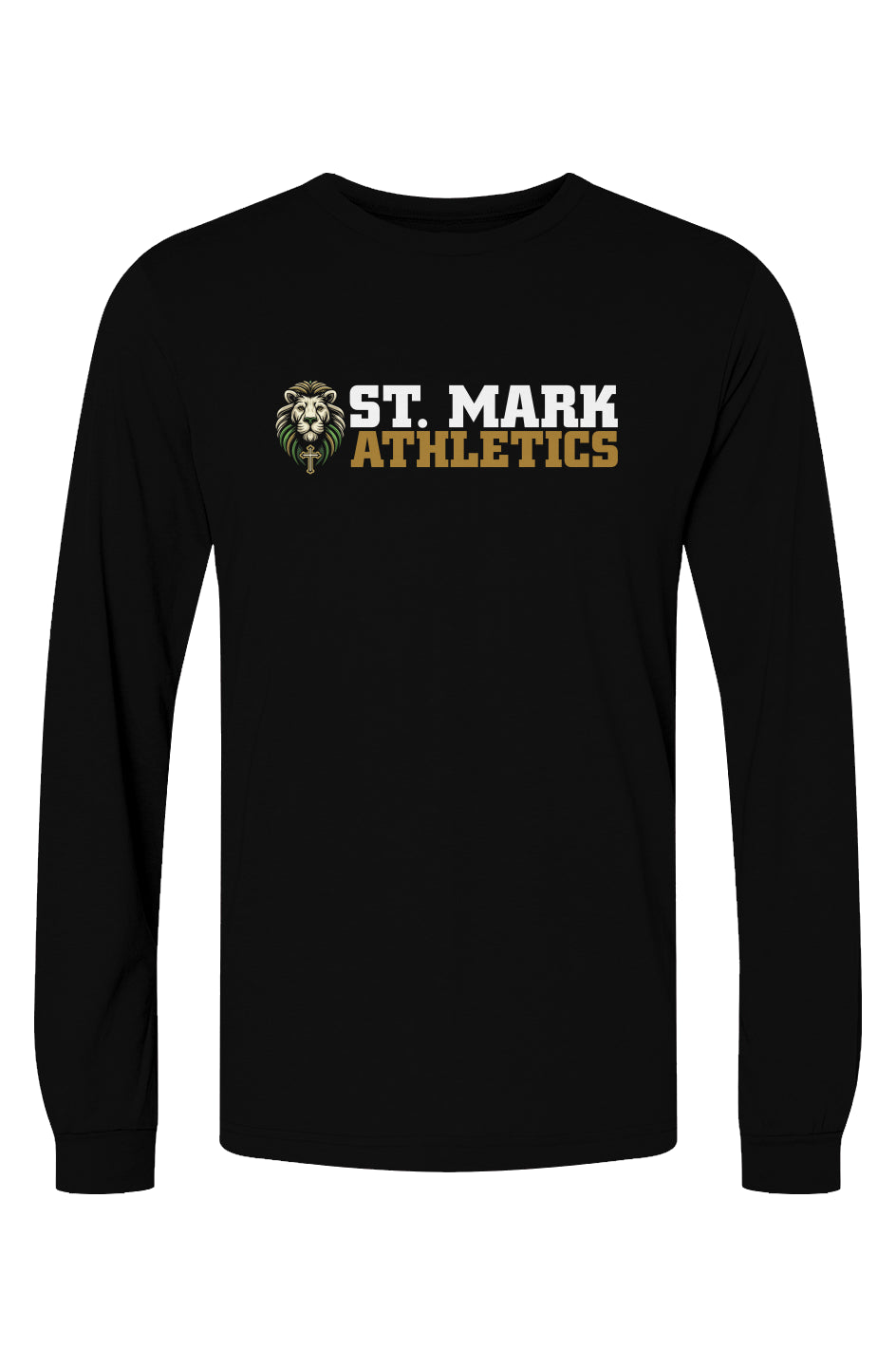 St. Mark Athletics Triblend L/S Tee