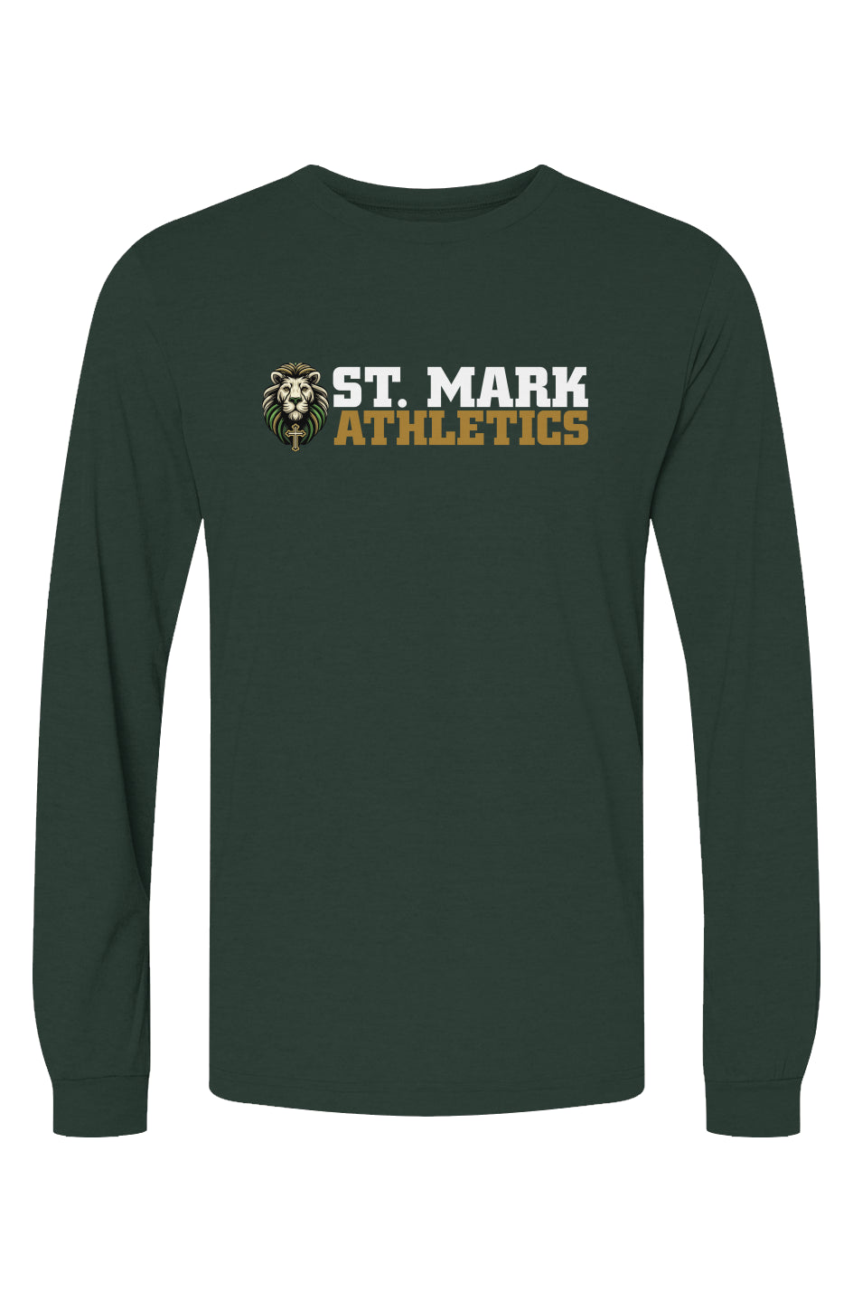 St. Mark Athletics Triblend L/S Tee