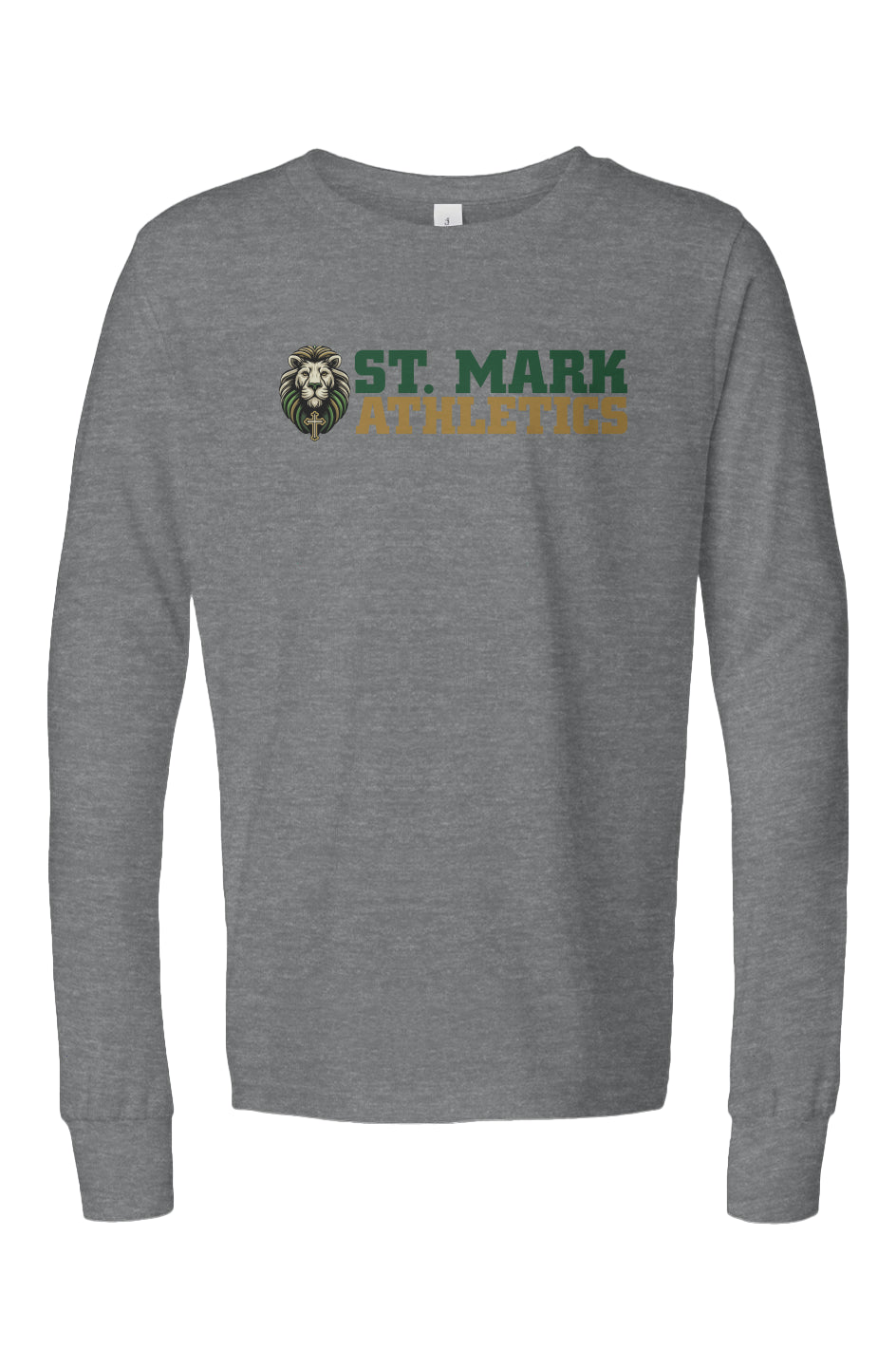 St. Mark Athletics Triblend L/S Tee