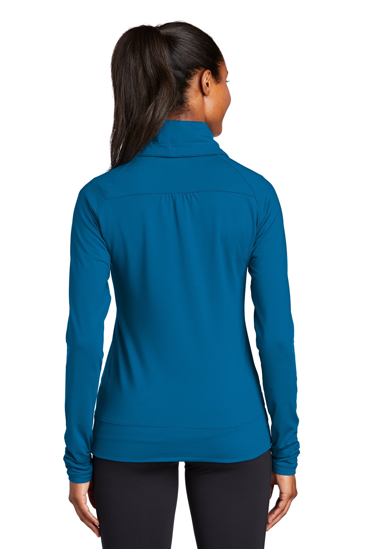 Ladies' Sport-Tek® Sport-Wick® Stretch Full-Zip Jacket